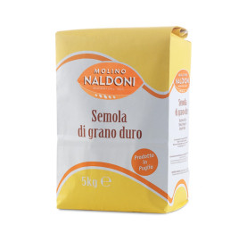 Борошно  Semola di grano duro 5 кг ТМ Molino Naldoni